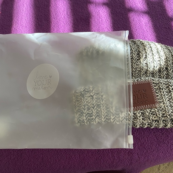 Love your melon knit hat - Picture 3 of 3